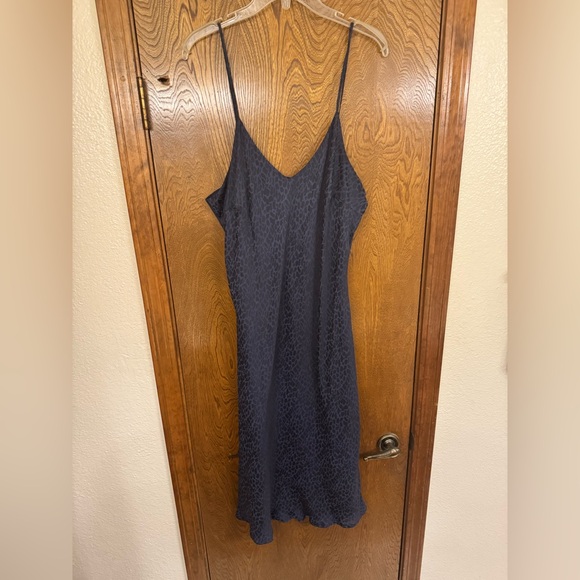 a new day Dresses & Skirts - a new day Navy Textured Fabric Top with Subtle Sheen